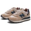 New Balance Nb 574 Trendy Sports Low Top Casual City Commuting Running Shoes Unisex Sneaker Beige Blue U574LGMO-D