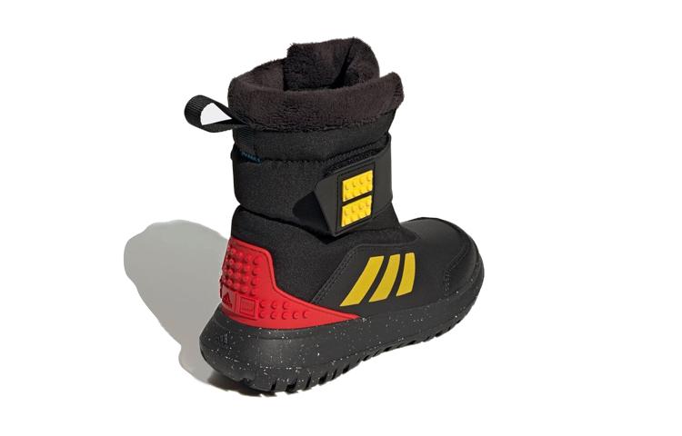 Stivali invernali LEGO x Adidas WINTERPLAY Antiscivolo, Resistenti all'abrasione, Termici per bambini Nero Rosso Giallo Bambini GW4420