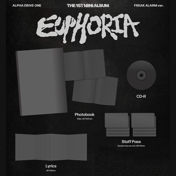 ALPHA DRIVE ONE - The 1st Mini Album [EUPHORIA] FREAK ALARM ver.