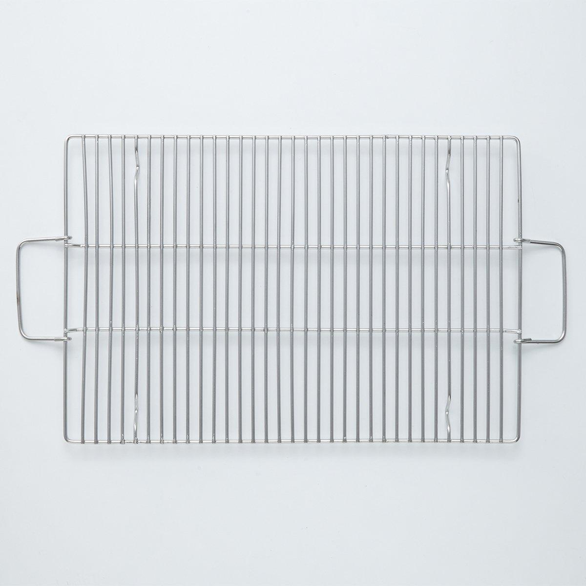 

Logos Extra Thick Stainless Steel Grill Net, Large, 81063962, Camping, Outdoor, BBQ