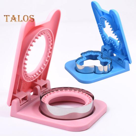 Smørbrødkutter og -forsegler Hurtig smørebrødforberedelsesverktøy Enkelt å bruke smørbrødutstyr for barn, lunsj