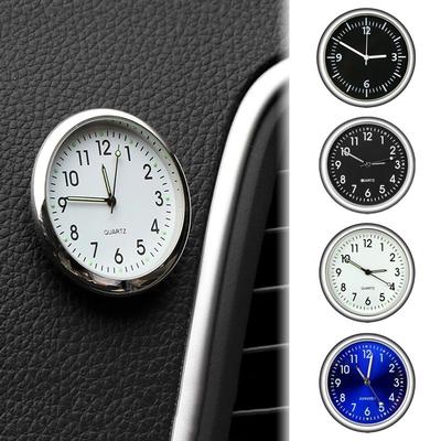 Luminous Car Decoration Electronic Meter Clock Timepiece Auto Interior Ornament Automobiles Sticker Watch Christmas Gifts