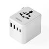 TESSAN Travel Converter with Two USB-C and Two USB-A Ports, Includes C/O/BF/A Types, and a Multi-Conversion Plug Adapter for International Use In Euro