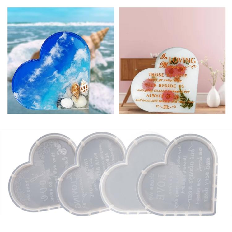 Resin Epoxy Casting Molds for DIY Making Coaster,Photo Frame Home Decorations