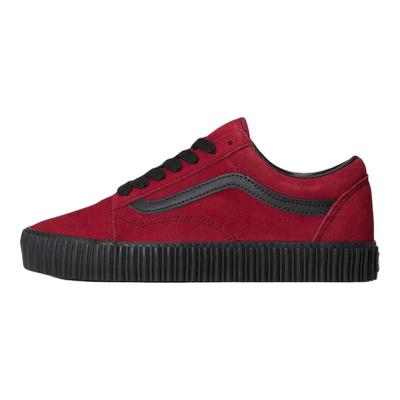 Scarpe da Skate Creeper Old Skool Retro Avanguardia Sneakers Unisex Rosso Nero VN000DCEBRD