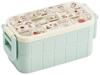 Skater Bento Peanuts Made In Box, Snoopy, Comic, 600ml, Antibacterial, Two-Tier, Women's, Japan, YZW3AG-A