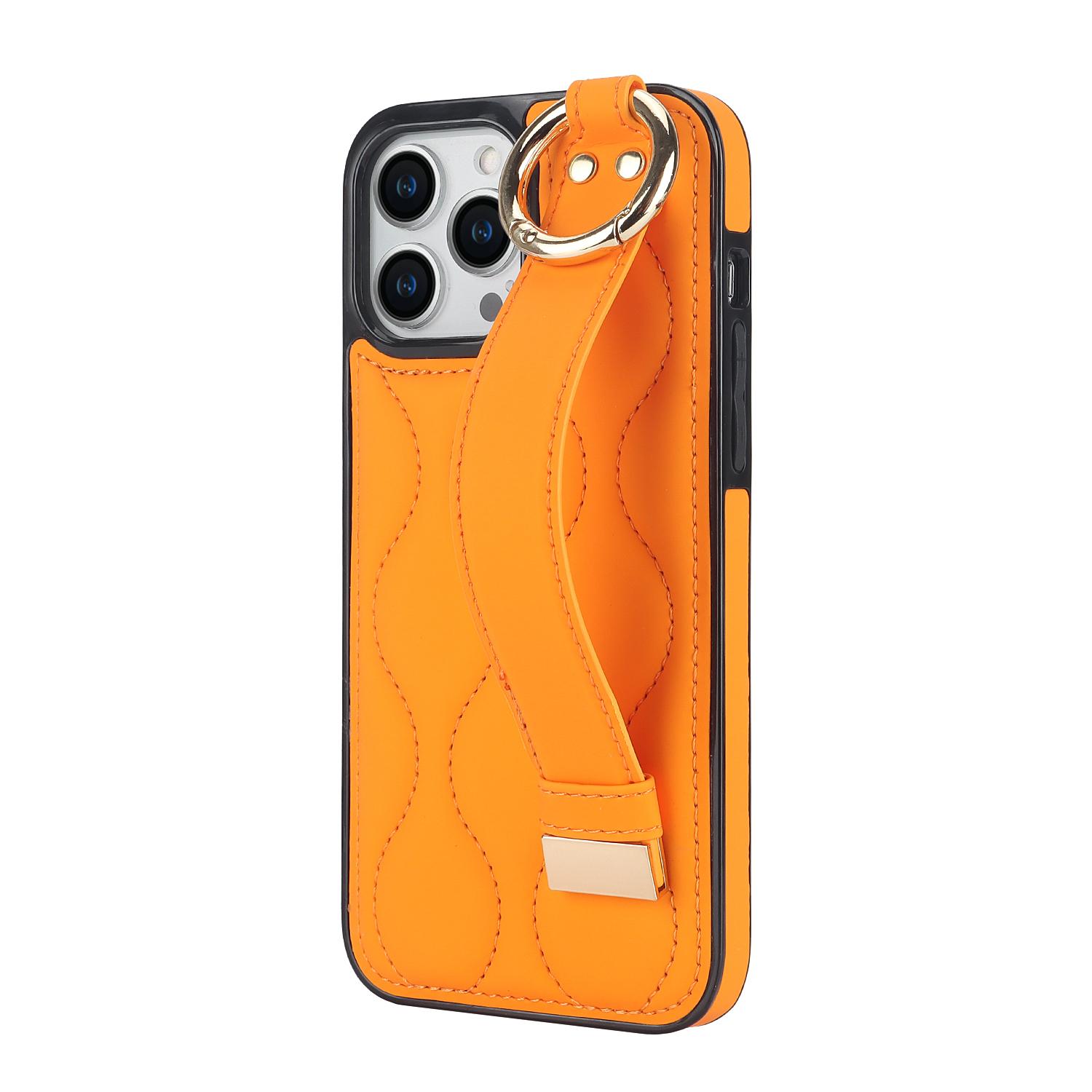 

Браслет Держатель для пальца Кожаный чехол для iPhone 15 14 Pro Max 13 12 Mini 11 X XS XR 7 8 Plus SE 2022 Ремешок Подставка Крышка For iphone SE2022 жёлтый