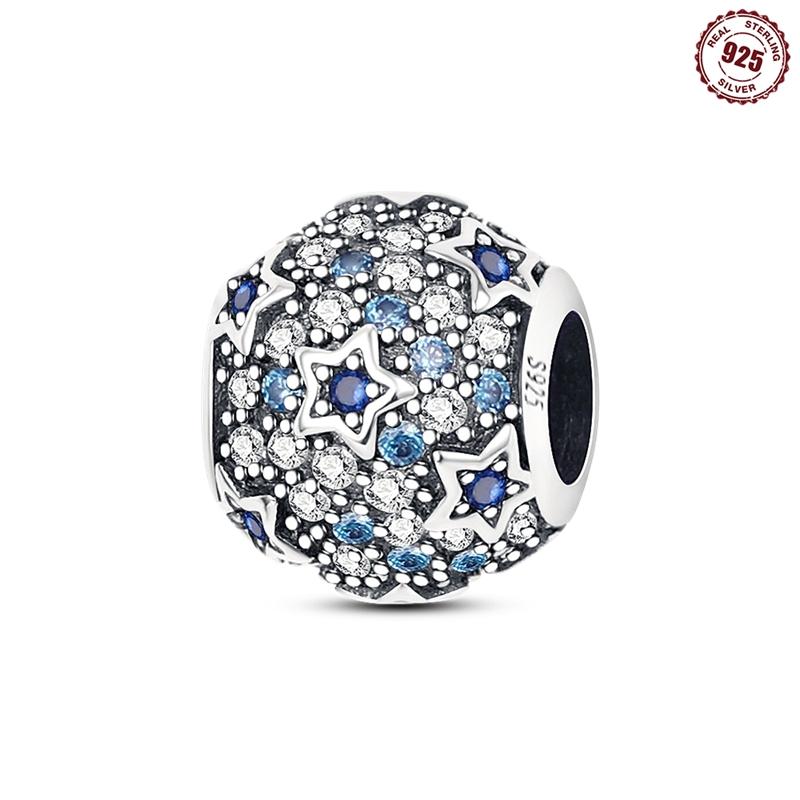 26 Design Copper Devils Eye Sun Star Shape Moon Round Bead Paw Charm Compatible With Authentic Bracelets Do It Yourself Jewellery Making Gifts