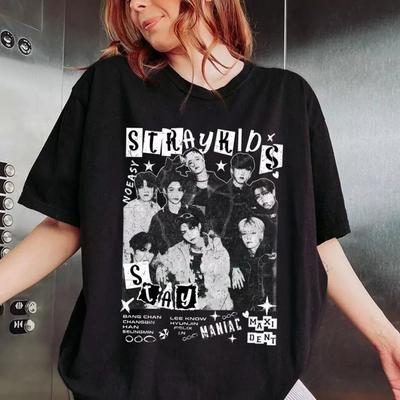Stray Kids dominATE Graphic Tour  Full Size S-5XL Unisex T-Shirt