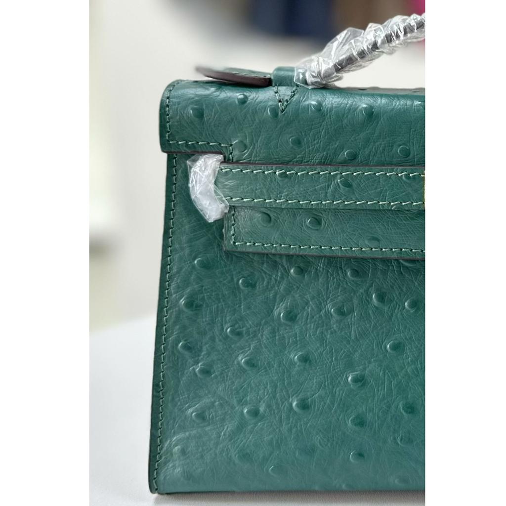 New Palm-pattern Mini Bag A Generation Of Ostrich Pattern Leather Single-shoulder Cross-seat Dinner Clutch