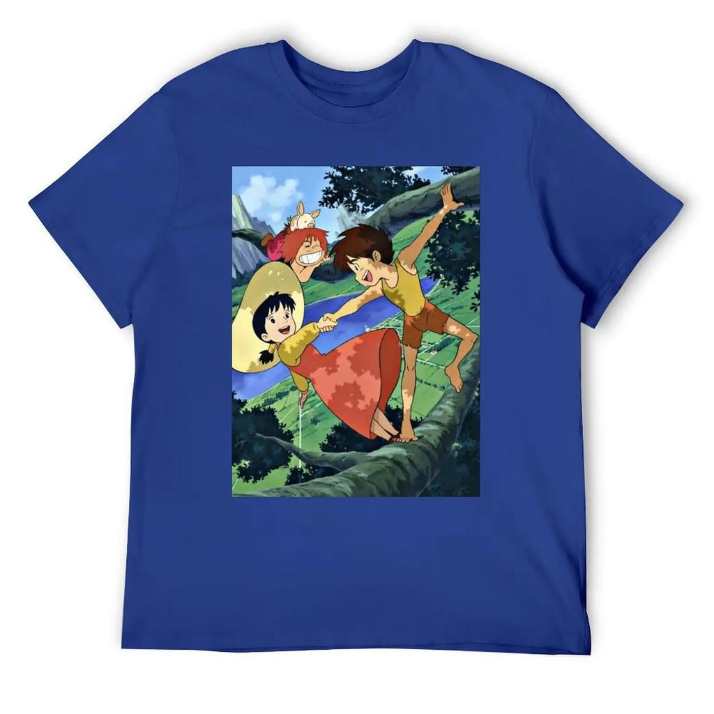 Jimsy Future Boy Conan Personaggio In Una T-shirt Sci Top Novità Maglietta Harajuku Sport Divertente Novità Casa Taglia Eur