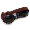 Rymujące Retro motocyklowe gogle rowerowe Pilot Aviator unisex kask okulary wyścigowe okulary ochronne dla Suzuki,