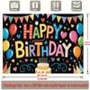 Party Backdrop New Year Flat Weddings Parties Cursive Lettering Birthdays Coming Ceremonies Photo Background Decor Front Door Decor Theme