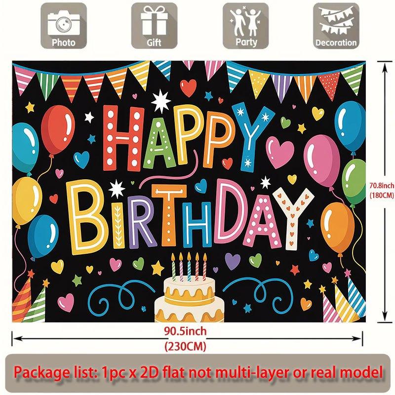 Party Backdrop New Year Flat Weddings Parties Cursive Lettering Birthdays Coming Ceremonies Photo Background Decor Front Door Decor Theme