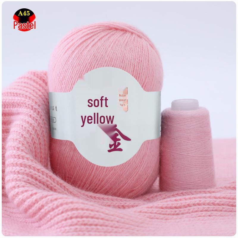 Buy One or Two Skeins, Get One or Two Free: Cashmere Hand-knitting Yarn, Three-ply Medium-thick Wool Yarn for Scarves.