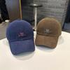 Jednoduchá vyšívaná baseballová čepice pro muže a ženy, vintage, jednobarevná, snapback, kšiltovka, outdoorové sporty, univerzální, sluneční klobouky