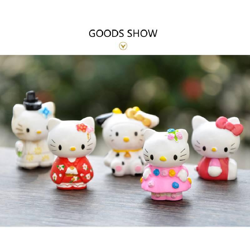 Kimono Dolls Cartoon Anime Accessories Desktop Toys Decorations