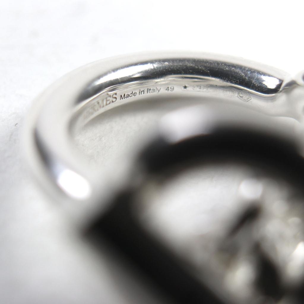 Inel HERMES Excelent Inel Croisette Accesorii Argint AG925 Folosit