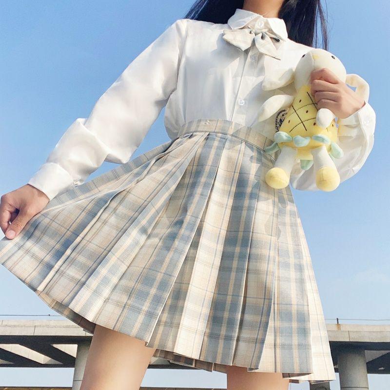 Rabbit Sew Summer School Style JK Uniform Set - Gentle Skirt and Top