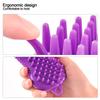 Body Bath Brush Soft Silicone Double Sided Exfoliates Dead Skin Promote Circulation Shower Massage Brush