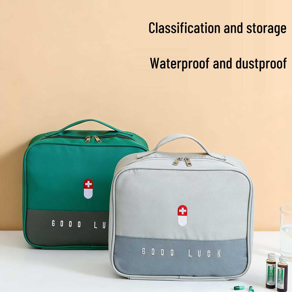 Portable First Aid & Medicine Bag for Students