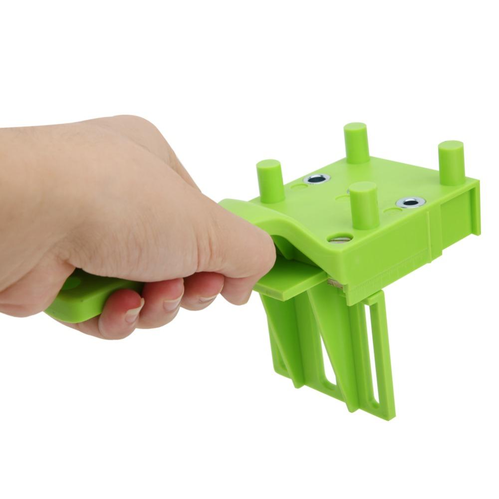 8pcs Handheld Drill Guide Tool Self Centering Hole Saw Kit Versatile Doweling Jig DIY Tool