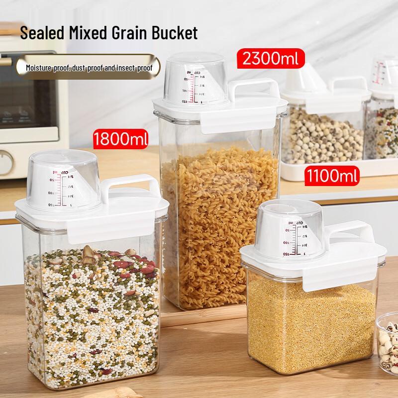 Ru Han Household Insect-Proof Rice & Flour Storage Containers (3-Pack)