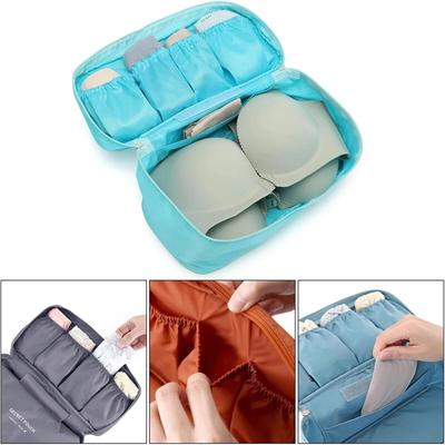 Sac de rangement de voyage Portable, sac de rangement multifonctionnel pour soutien-gorge et sous-vêtements, sacs de toilette et cosmétiques pour voyage en plein air