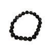 2024 New Style: Natural Obsidian Beaded Bracelet - Unisex, Versatile & Simple Design
