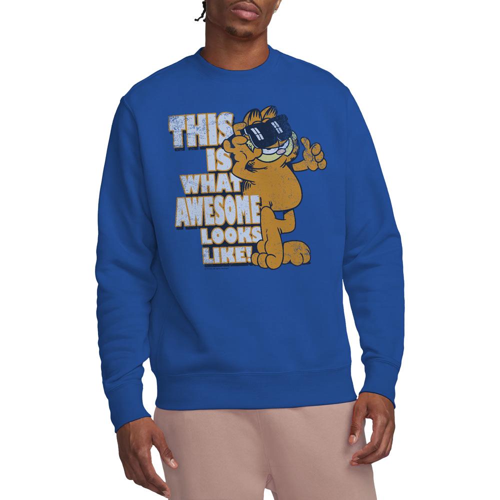 Garfield Unisex Adult Awesome Sweatshirt
