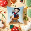 B-Bettys-Cute-B-Boops Pillow Case Plush Fabric Soft Double-Sided Printed Sofa Warm Winter Home Gift Cushion Cover