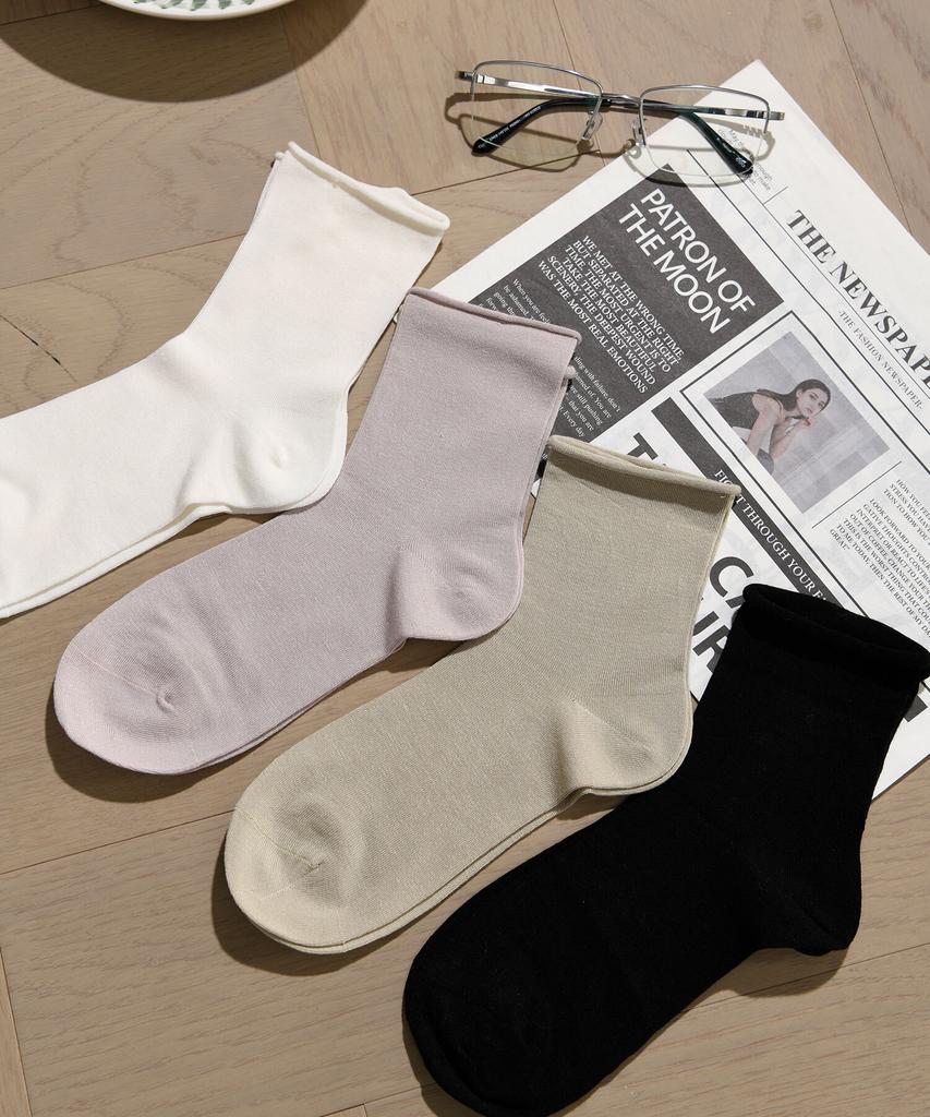 PIGMENT Roll-Up Tencel Socks (Kso260145)
