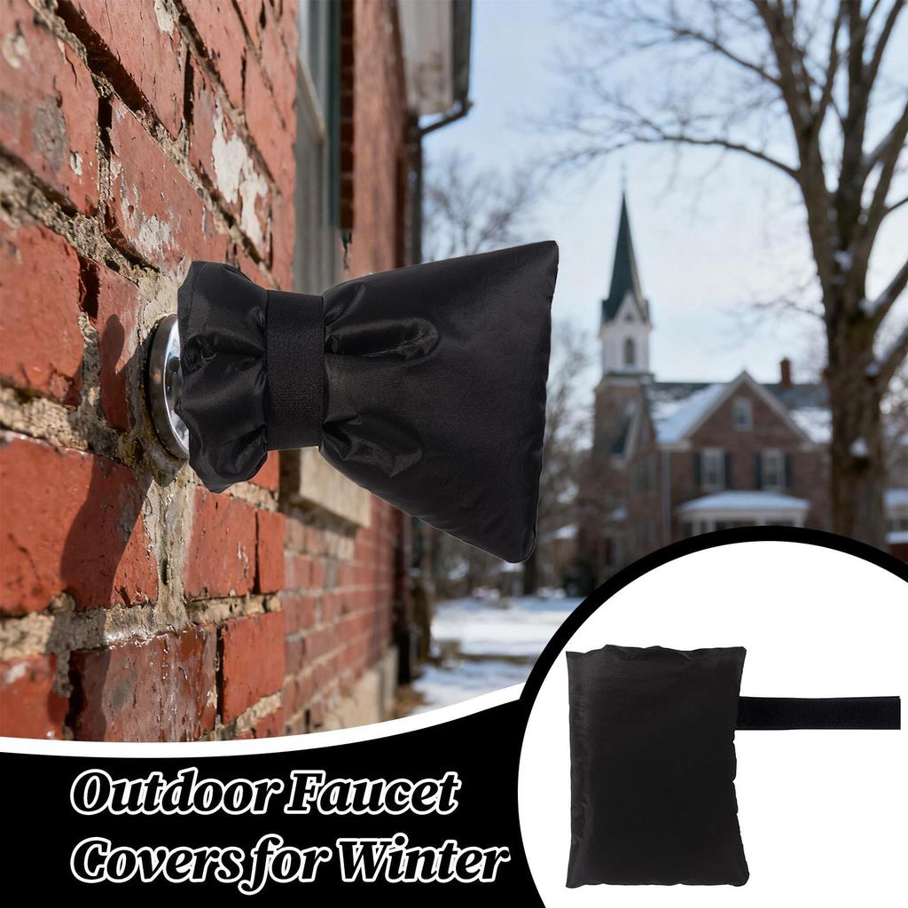 Faucet Covers For Outside Frost-Proof Waterproof Tap Sock 5.9x7.5Inch Outside Faucet Cover Freeze Protection For Water