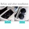 For Mercedes Benz V Class W447 V260 250 2015-2020 Car Centre Water Cup Holder Frame Cover Trim Sticker Auto Interior Accessories