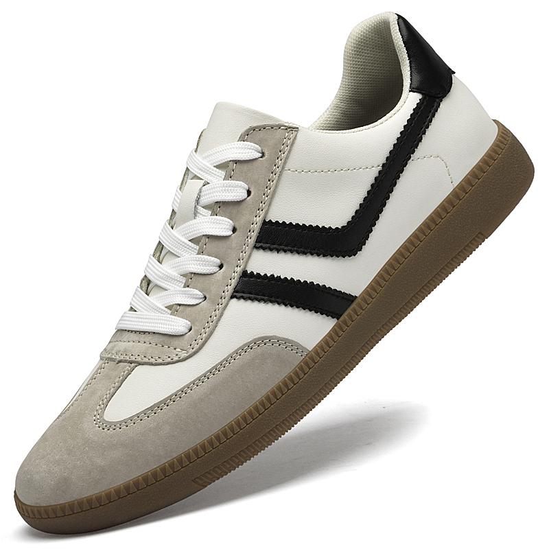Fashion Genuine Leather Men Casual Shoes All-match Mens Sneakers High Quality Skate Shoes Men Stylish Men's Walking Shoes Classic Flats