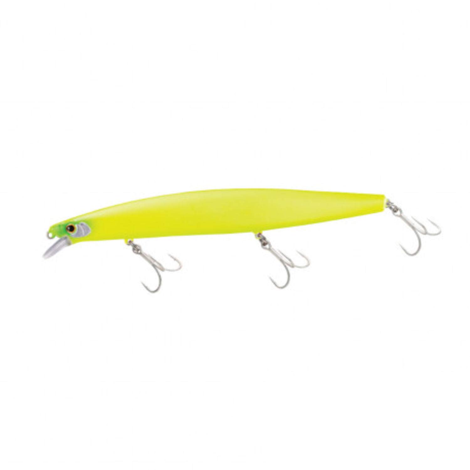 

Shimano Exsence Silent Assassin 160F Matte Chartreuse 011 Saltwater Minnow Lure for Sea and Embankments XM-116S Bass, Rivers, Surf,