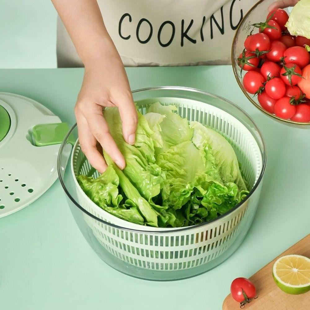 Quick Dry Vegetable Fruit Dryer 2 In 1 Fruits Drain Basket Fruit and Vegetable Drainer  Kitchen Use