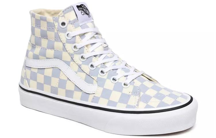 Men's Sneakers Vans Sk8-Hi Tapered 'Checkerboard - Zen Blue'