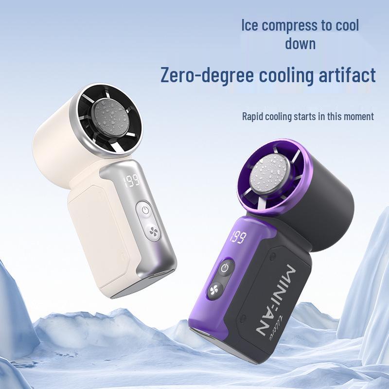 JF157 Mini-Taschen-Handventilator - USB-wiederaufladbar, Hohe Geschwindigkeit, Starker Wind, Tragbarer Sommerwind