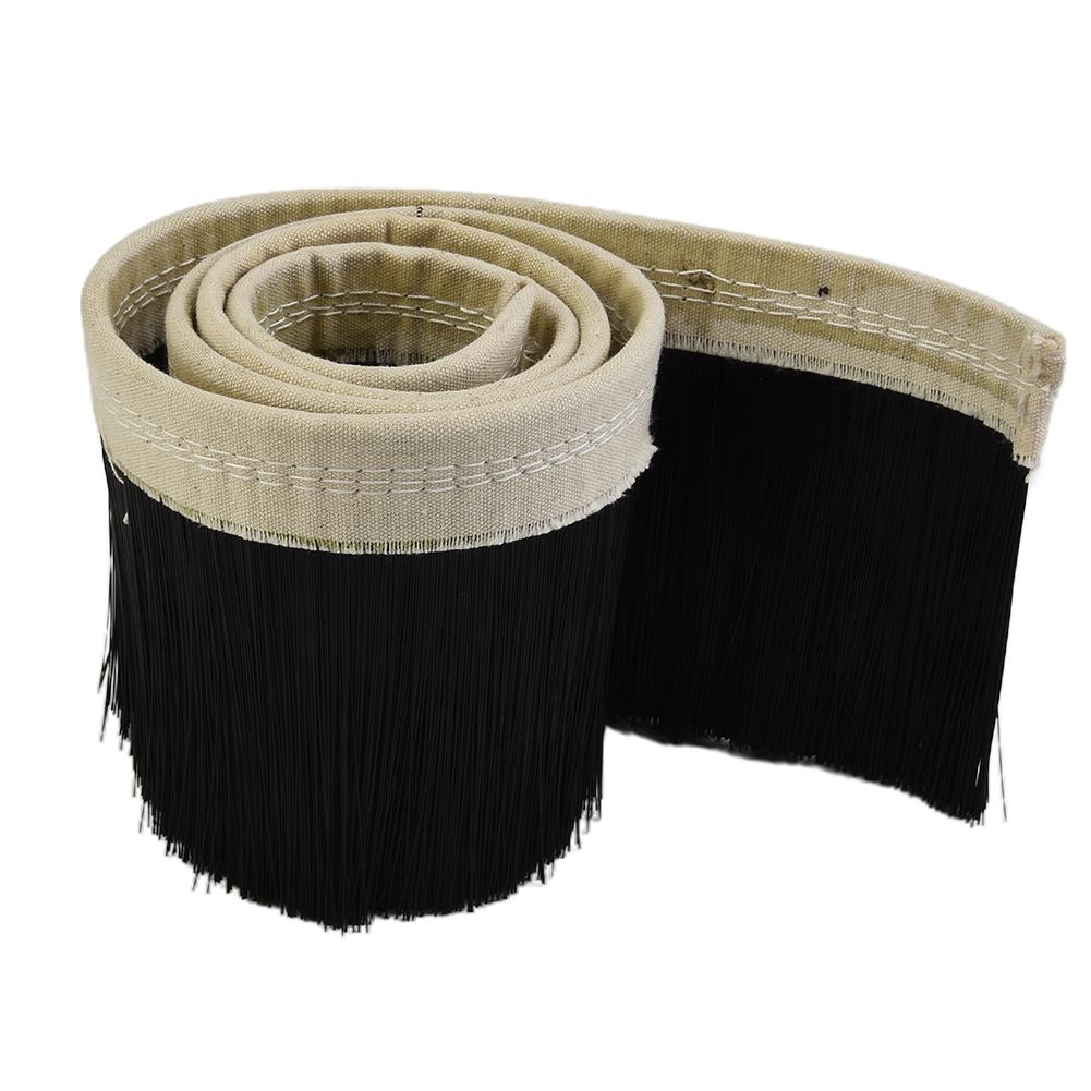 70mm/100mm Nylon Dust Cover Brush Vacuum Cleaner Engraving Machine Dust Cover CNC Router Brush Replacement 1M