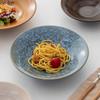 Grobes Keramikgeschirr im Vintage-Stil, kreative tiefe Schüssel, Obstschüssel, Salatschüssel, dicke Suppenschüsseln, Nudelschüsseln, rundes Spezialgeschirr