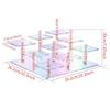 Transparent Acrylic Display Stand for Action Figures, Blind Boxes, Dolls, and Desserts