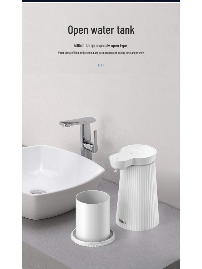 Cross-Border Automatic Smart Foam Soap Dispenser with USB Charging