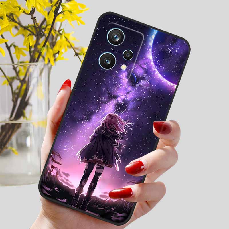 Lovely Beautiful Phone Cases For Realme 9 5G Case Silicone TPU Soft Bumper for Realme 9 Pro+ Plus 5G Realme9 9Pro Protect Capa