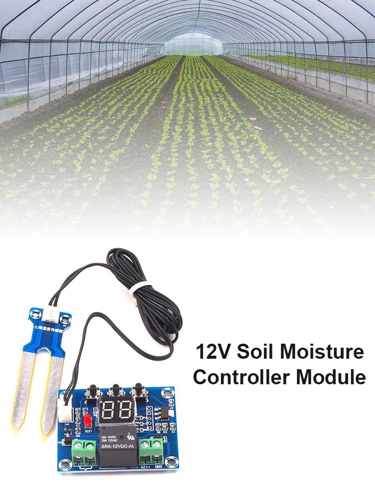 Soil Humidity Sensor Controller Automatic Watering Module Soil Moisture Test