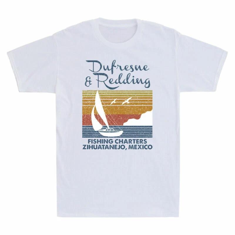 Dufresue amp; Redding Fishing Charters Zihuatanejo Mexico  Funny Men039;s T-Shirt Unisex T-Shirt XXL