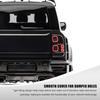 4 Car Rear Bumper Radar Hole Cover,Durable Plastic Front Bumper Sensor Hole Plug,Waterproof Radar Hole Plug Body Protection Accessories,Suitable for