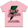 Sie ist Elektrisch T-Shirt T-Shirt Herren Damen Unisex Oberteile T-Shirts