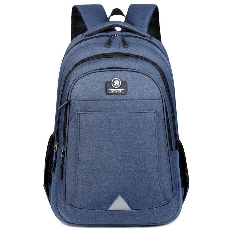 Backpack men's high-end men's travel bag high school student schoolbag men's large capacity dirt-resistant