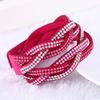 Stylish Multiple Layer Bracelet Rhinestone Hand Chain Fashionable Ornament Festival Birthday Gift